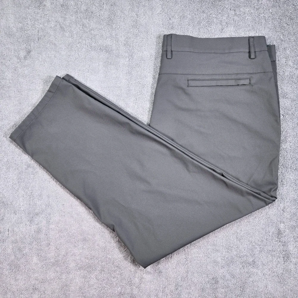 Marcus Pierce Trousers Mens 41x28 (42) Gray Excellent Performance Techwear Pants